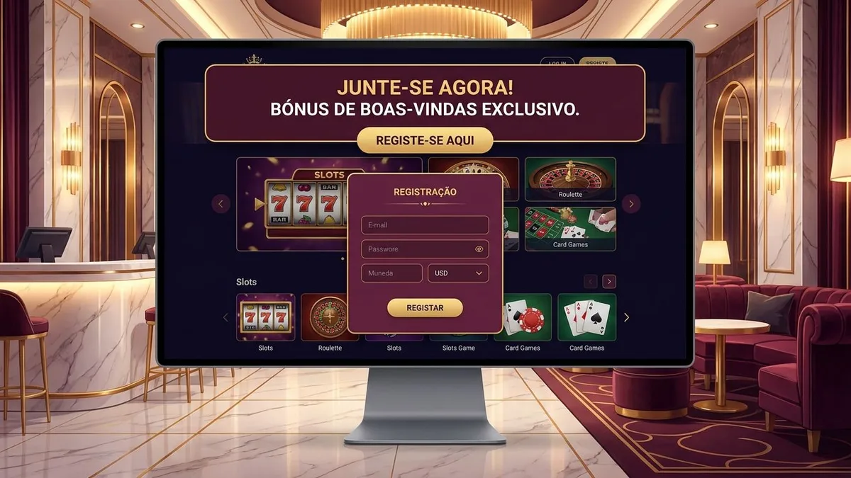 Registo com bónus